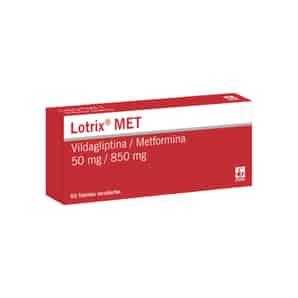 Lotrix Met 50mg + 850mg Tableta Recubierta