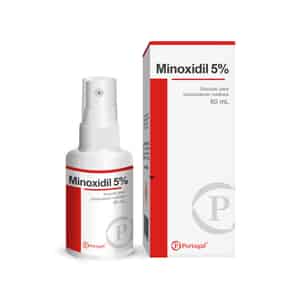 Minoxidil 5% Solución para Pulverización Cutanea