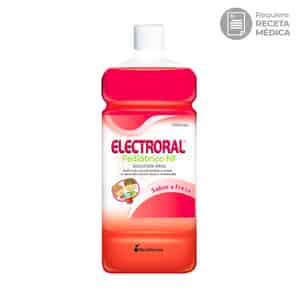 Electroral Pediátrico Solución Oral Fresa