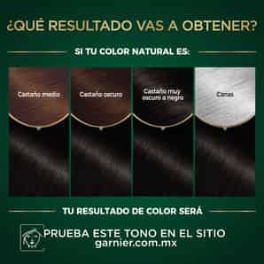 Tinte para Cabello Garnier Nutrisse Castaño Oscuro 3.0