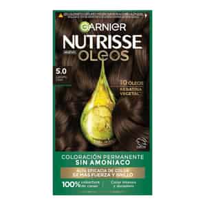 Tinte para Cabello Garnier Nutrisse Castaño Claro 5.0