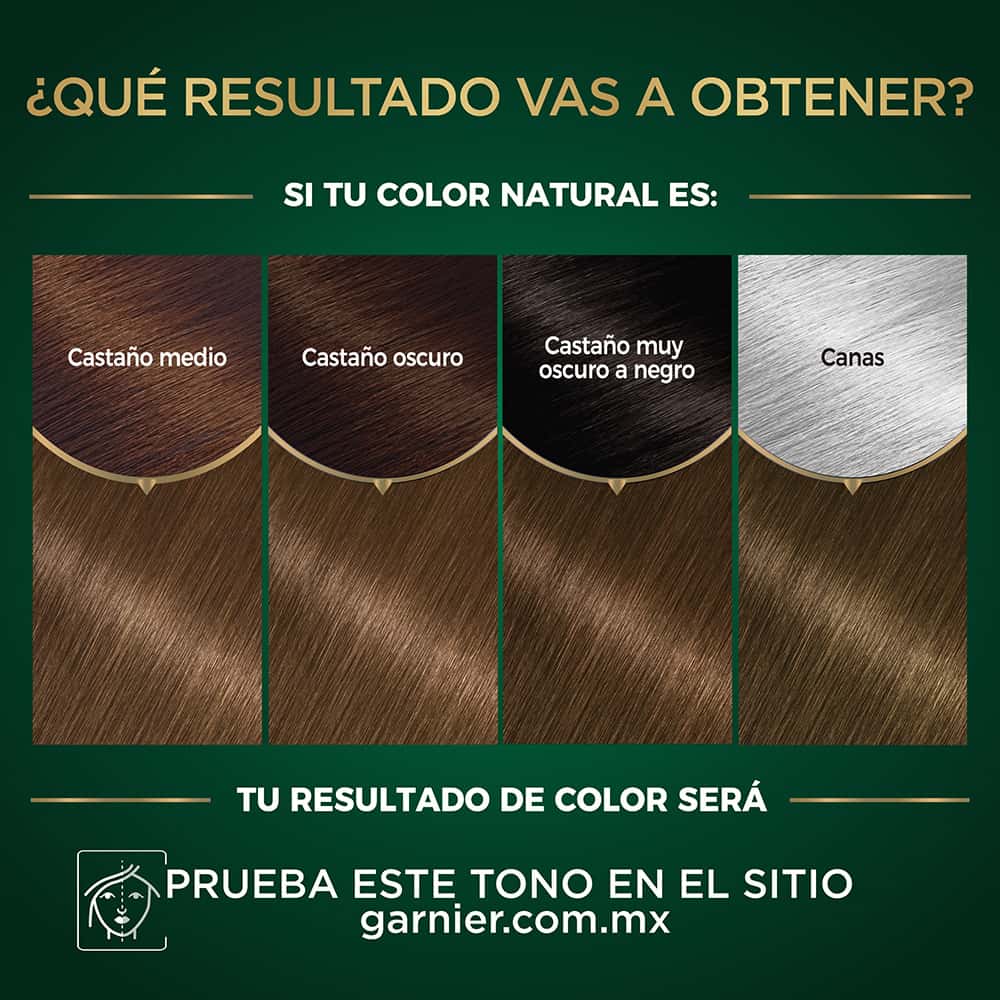 Tinte para Cabello Garnier Nutrisse Rubio Oscuro 6.0