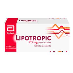 Lipotropic 20mg Tableta Recubierta