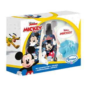 Pack Tuinies Mickey Shampoo 3en1 + Colonia + Jabón + Esponja