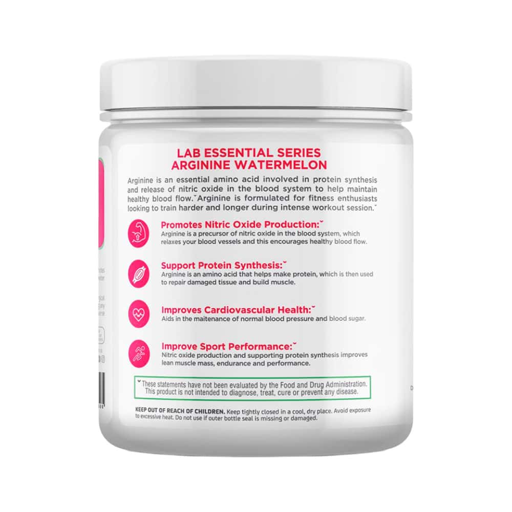 L Arginina - Sabor Sandía - 270 g - Lab Nutrition
