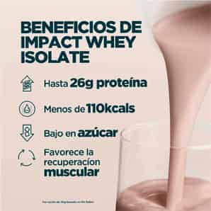 Proteína Aislada - Impact Whey Isolate - Sabor Vainilla - 1 kg - My Protein