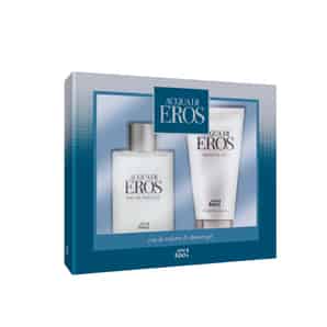 Estuche Me Too Aqua di Eros Eau de Toilette + Gel de Ducha