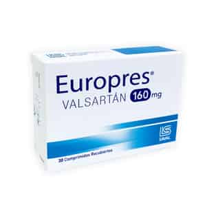 Europres 160mg Comprimido Recubierto