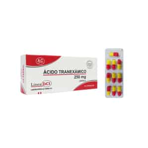 Ácido Tranexamico 250mg Cápsula