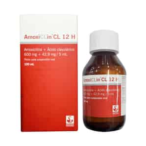 Amoxiclin CL 12h Polvo para Suspensión