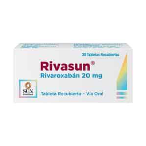 Rivasun 20mg Tableta Recubierta