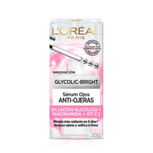 Sérum Anti-ojeras L'Oréal Paris Glycolic Bright