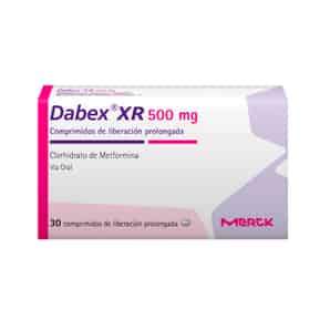 Dabex XR 500mg Comprimido de Liberación Prolongada