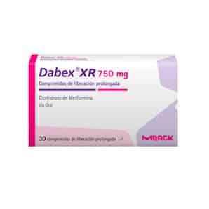 Dabex XR 750mg Comprimido de Liberación Prolongada