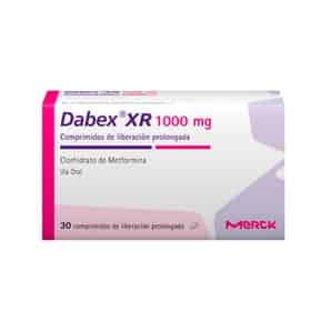 Dabex XR 1000mg Comprimido de Liberación Prolongada