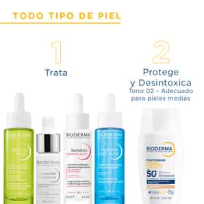 Protector Solar Bioderma Photoderm Xdefense Ultra-Fluido Tono Medio SPF50+