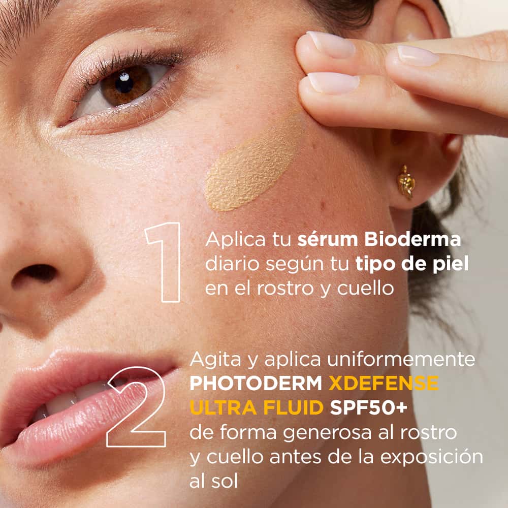 Protector Solar Bioderma Photoderm Xdefense Ultra-Fluido Tono Medio SPF50+
