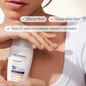 Protector Solar Bioderma Photoderm Xdefense Ultra-Fluido Tono Medio SPF50+