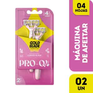Máquina de Afeitar Gold Blade Pro-Q4 para Mujer