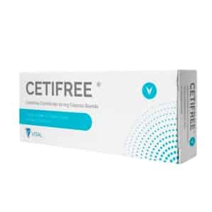 Cetifree 10 mg Cápsula Blanda