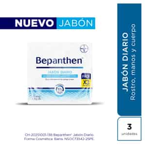 Pack 03 Jabón en Barra Bepanthen