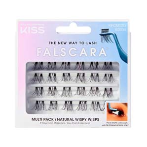 Pestañas Postizas Kiss Falscara Multi Pack Natural