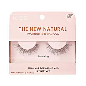 Pestañas Postizas Kiss The New Natural Silver Ring