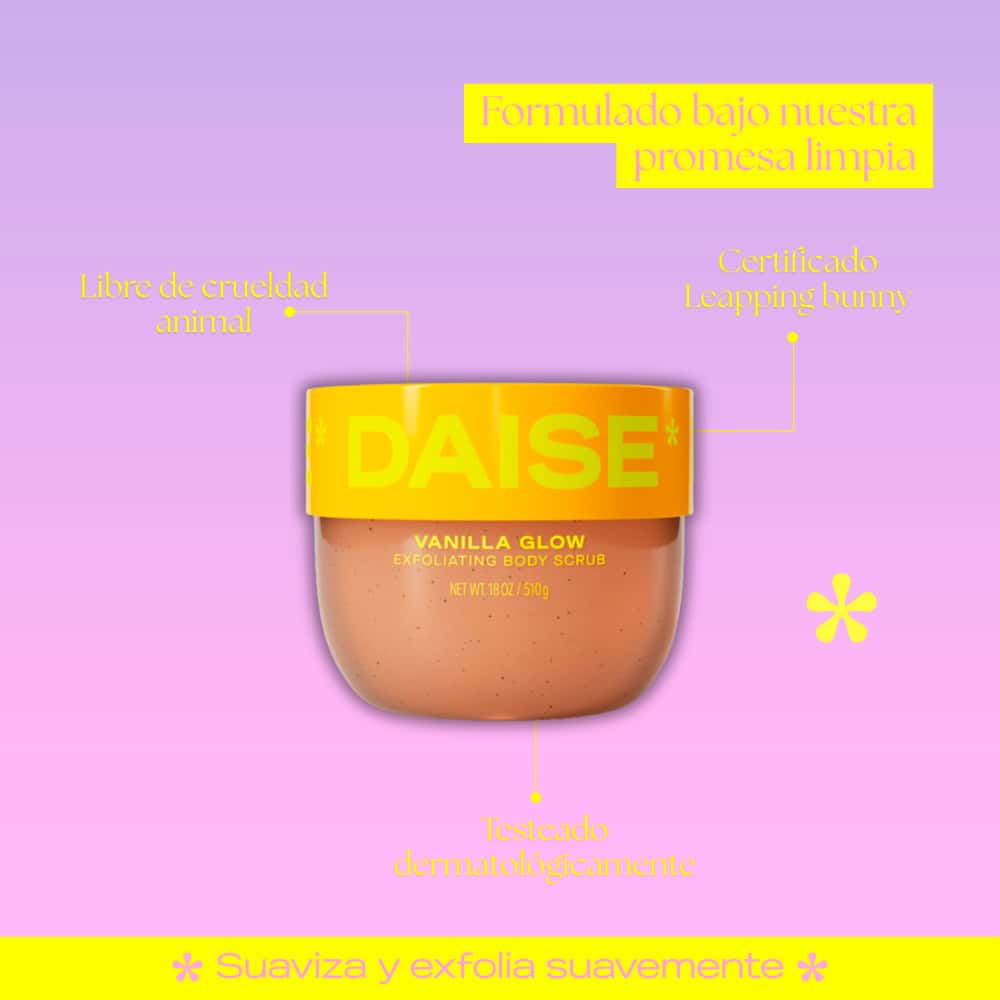 Exfoliante corporal Daise Beauty Body Scrub Vainilla 510 ml