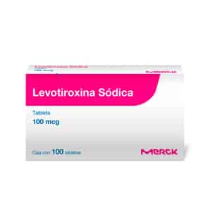 Levotiroxina Sódica 100mcg Tableta