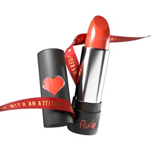Lápiz Labial Rude Hydro Shine Moisturizing Lipstick Mauve Bush