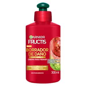 Crema para Peinar Fructis Borrador de Daño Post Química