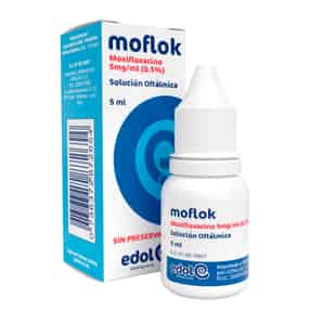 Moflok 5mg/ml Solución Oftalmica