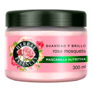 Mascarilla Capilar Herbal Essences Suavidad Rosa Mosqueta
