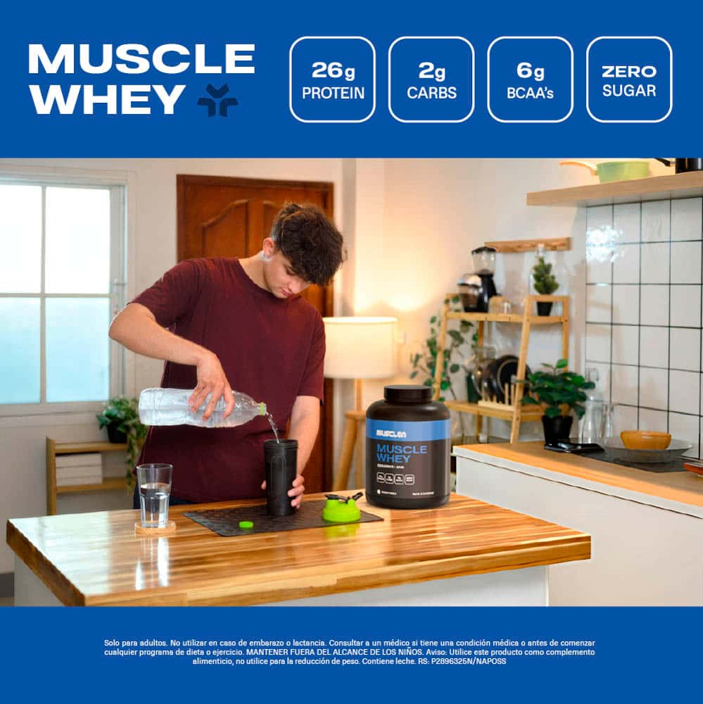 Proteína Whey Sabor Creamy Vainilla 2300g - Musclean