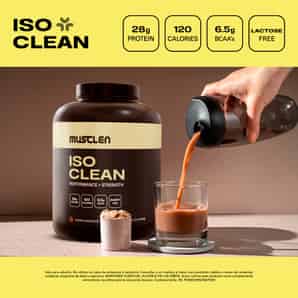 Proteína Aislada - Iso Clean - Sabor Fudgy Chocolate - 1.85 kg - Musclen