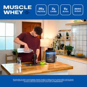 Proteína Whey Sabor Fudgy Chocolate 2300g - Musclean
