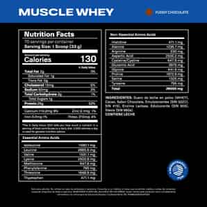 Proteína Whey Sabor Fudgy Chocolate 2300g - Musclean