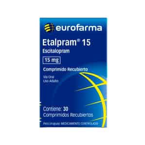 Etalpram 15mg Comprimido Recubierto