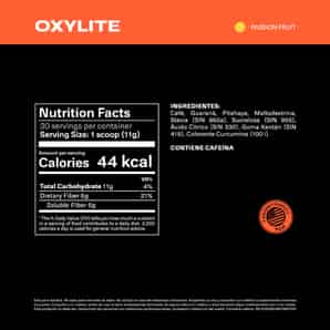 Oxylite Energy + Burn - Sabor Passion Fruit - 330 g - Musclen