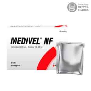Medivel NF 500mg + 100 000 UI Óvulo