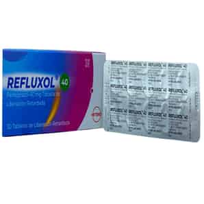 Refluxol 40mg Tableta de Liberación Retardada