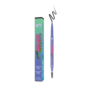 Lápiz de Cejas con Cepillo Rude Cosmetics Brow Artist Black Brow