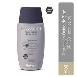 Fotoprotector Facial Fissprotect Smart Mineral SPF50+ con Color