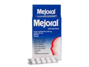 Mejoral 500 mg - 30 mg Tabletas - Caja 200 UN