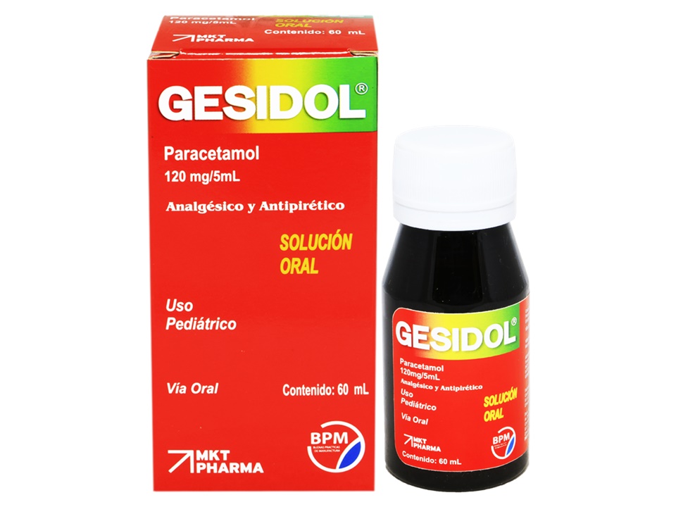 Gesidol 120mg/5ml Solución Oral Inkafarma