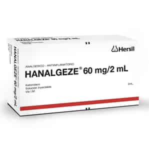 Hanalgeze 60mg/2mL Solución inyectable