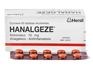Hanalgeze 10mg Tabletas recubiertas