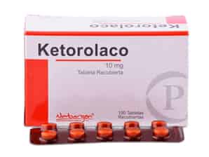 Ketorolaco 10 Mg Tableta Recubierta