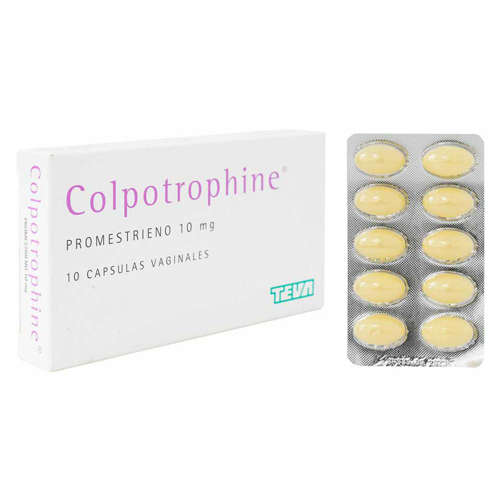 Colpotrophine 10 Mmg Cápsulas Vaginales | Inkafarma