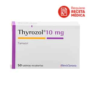 Thyrozol 10 mg Tableta Recubierta